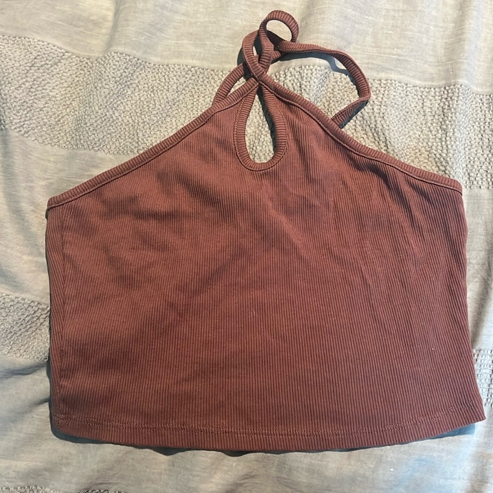 Brown Tank Top